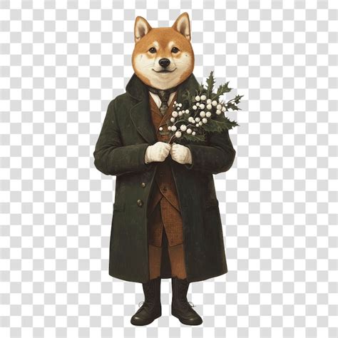 Page 2 | Shiba inu wearing a stylish suit PSD, High Quality Free PSD ...