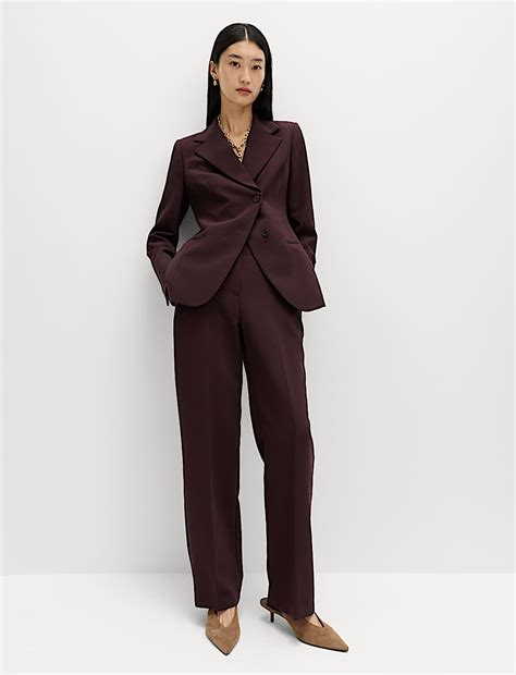 Buy Tailored Cinched Asymmetric Single Breasted Blazer at Marks & Spencer