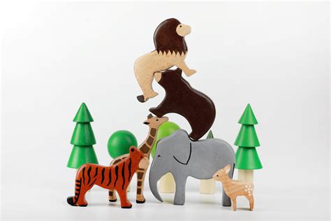 Birch Wild Animals Set of 6 - Combo 1 – birchandbug
