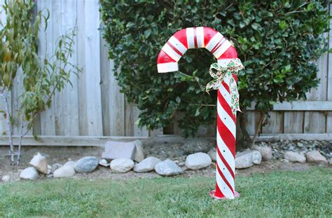 Giant Candy Cane Decorations Outdoor