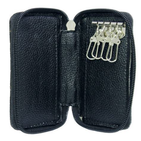 Key Guard | Keychain Pouch | (4 Inch) | Black Colour