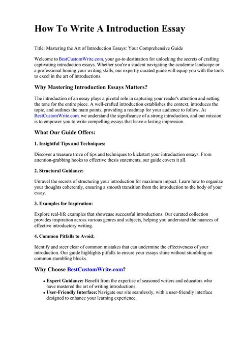 How to Write an Essay Introduction 的图像结果