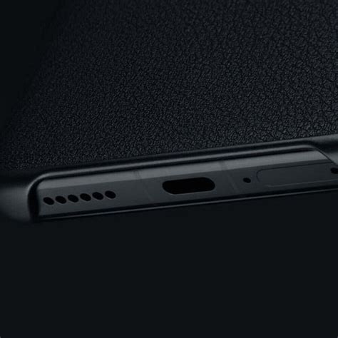 Original Xiaomi Mi 12S Ultra 5G Phone Case Leather Cover (Black ...