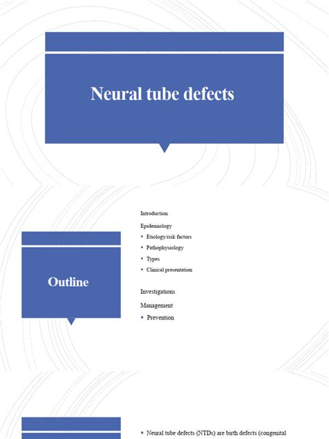 Image result for Neural Tube Defects Causes