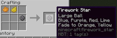How to Use Firework Stars in MC 的图像结果