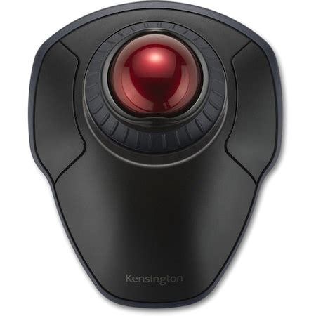 Kensington ORBIT WIRELESS TRACKBALL WITH SCROLL RING - BLACK K70990WW ...