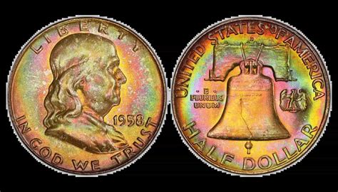 1958 Half Dollar Value – Price Guide, Mint Marks, Full Bell Line ...