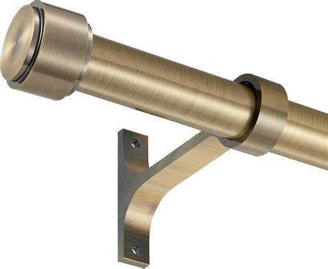 Amazon.com: Antique Bronze Curtain Rods for Windows 28 to 48", 1-Inch ...