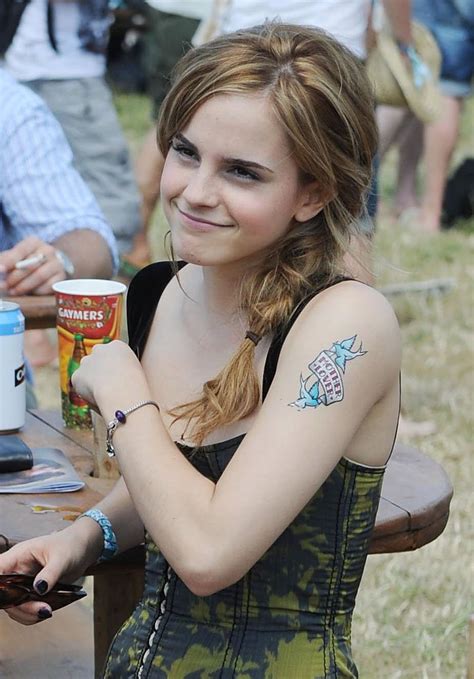 Emma Watson Bling Ring Tattoo