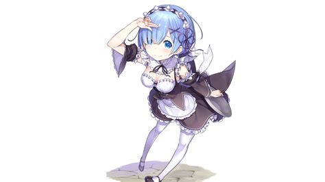 Rem from Re:Zero - 4K Ultra HD Anime Wallpaper