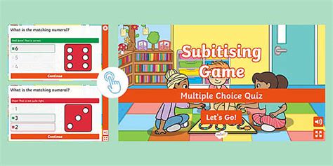 Interactive Subitising Game