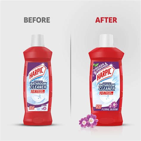 Buy HARPIC FLORAL BATHROOM CLEANER BOTTLE OF 500 ML Online & Get Upto ...