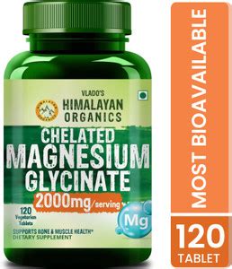 Vlado's Himalayan Organics Highly Absorbable Magnesium Glycinate ...