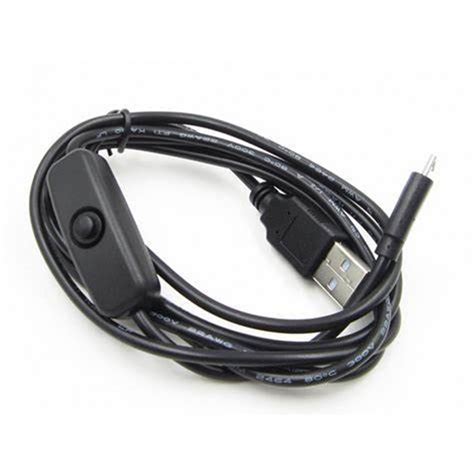 Usb To Micro Usb Cable 1.5 Meters Black With On Off Switch Power ...