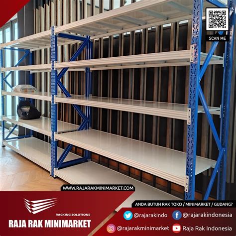 Pemasangan Rak Besi Gudang Light Duty Tipe RR-250 ke Kebayoran Baru ...