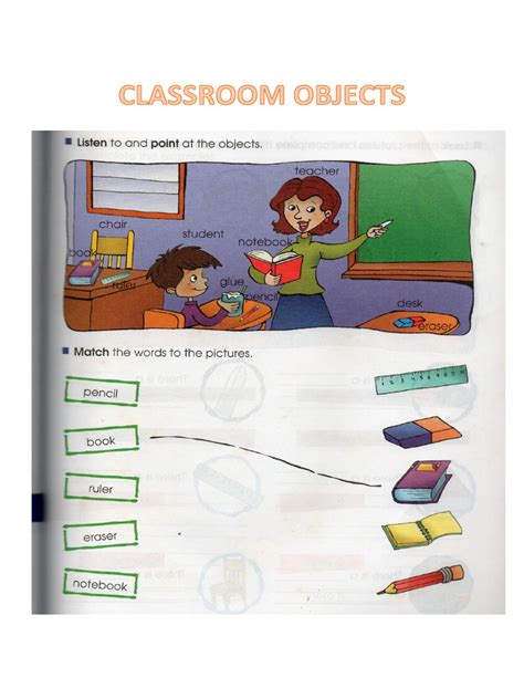 Classroom Objects 的图像结果