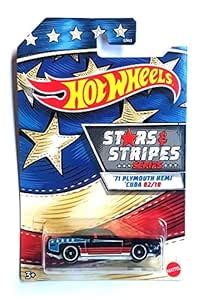Hot Wheels Stars & Stripes Series 71 Plymouth Hemi Cuda 02/10 : Amazon ...