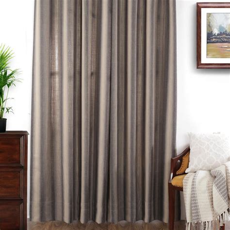Buy MASPAR Beatitude Striped Window Curtain Pair - 125 x 152 cm from ...