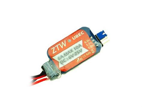 ZTW UBEC 6A / 5,0 - 6,0V / 2 - 6S - Zeller Modellbau