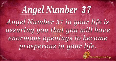 Engel Nummer 37 Bedeutung - Ein Zeichen für neue Möglichkeiten | Carlos ...