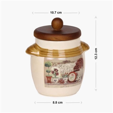 Buy Garden Banquet Dolomite Canister from Home Centre at just INR 399.0