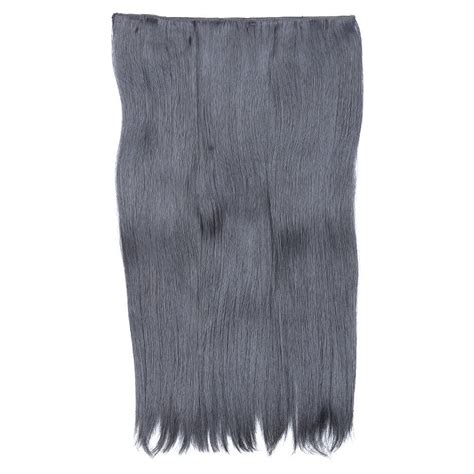 MAYCREATE Trendy Long Straight High Temperature Fiber Hair Extension ...