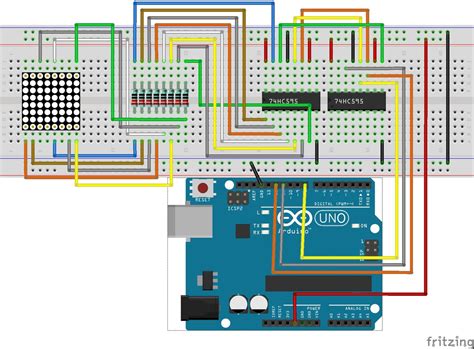 Image result for Blue LED Dot-Matrix Display for Arduino How to Program It
