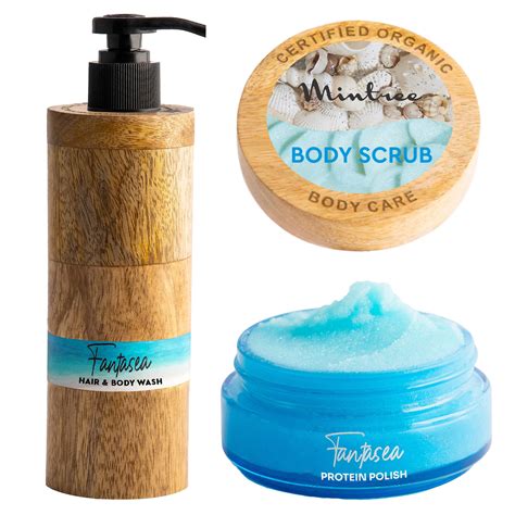 Fantasea Body Wash & Body Scrub – Mintree