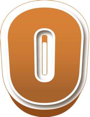 Image result for Number 0 Simple PNG