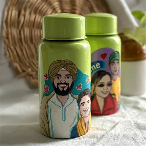 Buy Photo Personalized Hand-Painted Pop Art Illustrated Caricature ...