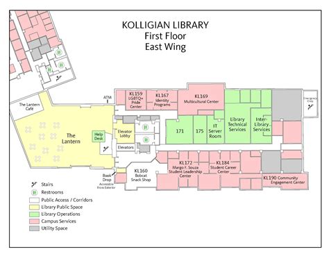Kolligian Library Floor Maps | UC Merced Library