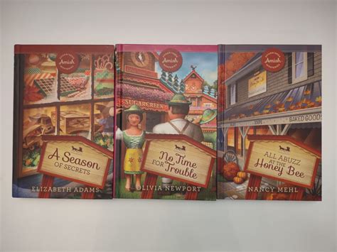Sugarcreek Amish Mysteries 1-4, 14-15, 18-20, Lot of 9, Hardback ...
