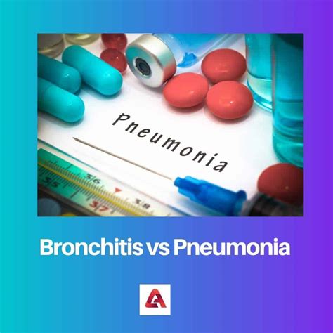 Bronchitis vs Pneumonia: Difference and Comparison