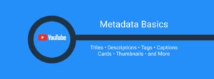 Metadata YouTube 的图像结果