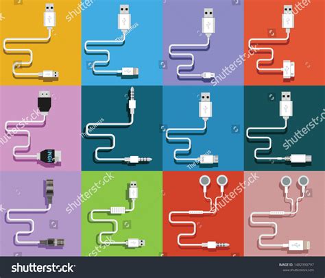 Image result for Computer Connector Types Chart