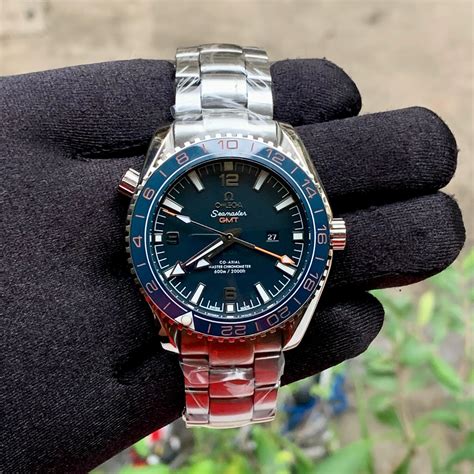 OMEGA Seamaster Planet Ocean Good Planet Blue GMT – ShahStore