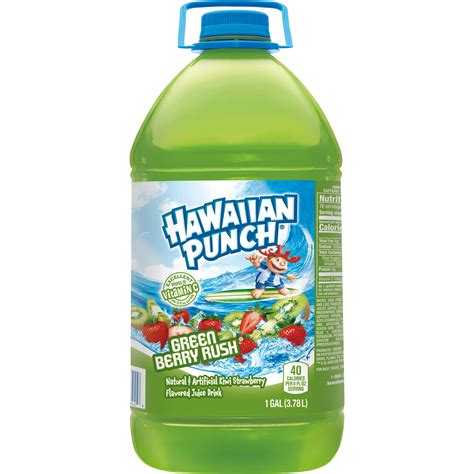 Hawaiian Punch Green Berry Rush, Juice Drink 1 gal bottle - itFRESH