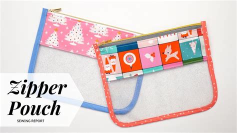 Image result for YouTube Zipper Pouch Tutorial