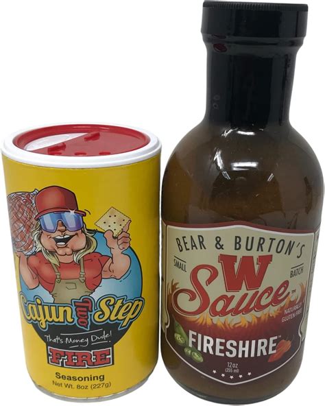 Amazon.com : Cajun Two Step Seasoning by StaleKracker & Bear and Burton ...