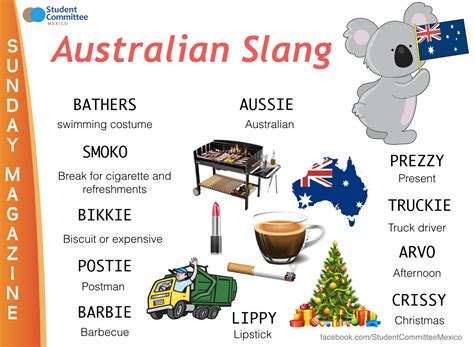 ' Australian slang ' SUNDAY MAGAZINE English Idioms, English Vocabulary ...