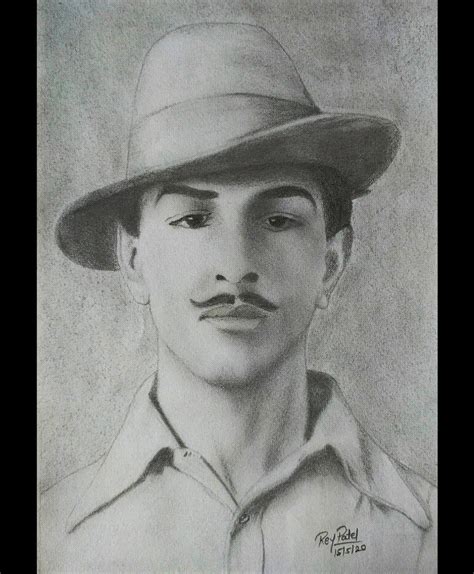 Veer Bhagat singh | Drawing videos, Portrait drawing, Pencil sketch drawing