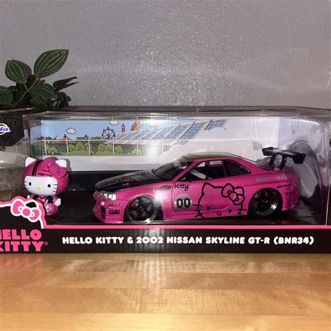 Hello Kitty Nissan Skyline r34 GT-R... - Depop