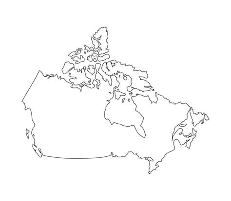 Canada Map Vector 的图像结果