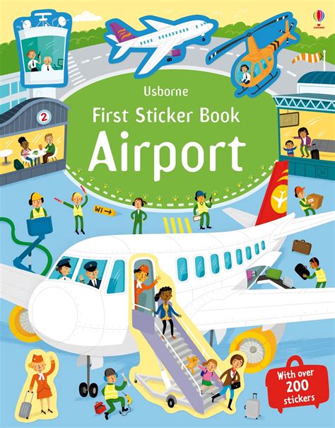 First Sticker Book Airports First Sticker Books | Desertcart INDIA