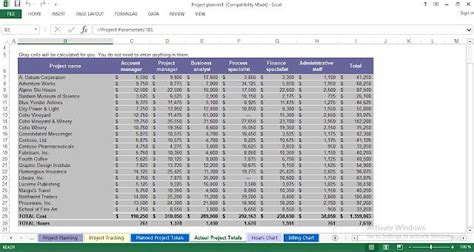 Tutorial Excel Project Planner 的图像结果
