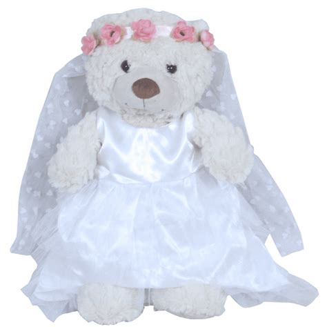10 inch Bride Wedding Dress - Teddy Bear Clothes