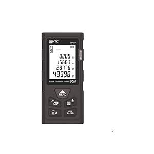 LD-50, HTC HAZARI TECH Connect Laser Distance Meter 0.05~50M Range ...