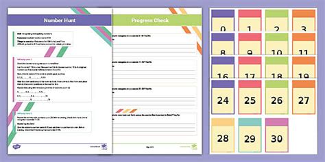 KS2 Dyscalculia Number Hunt - Twinkl