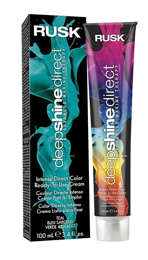Rusk Deepshine Direct Color, Teal, 3.4 Ounce : Amazon.in: Beauty