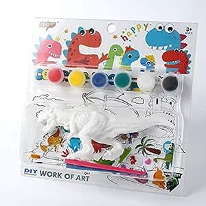 Buy OUYAWEI DIY Coloring Painting Animal Dinosaur Shape Modeling ...